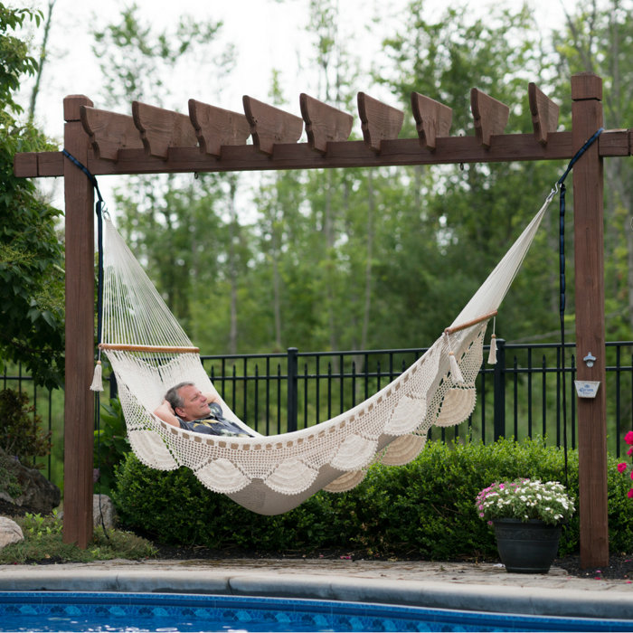 Arlmont & Co. Edisto Double Spreader Bar Hammock & Reviews Wayfair